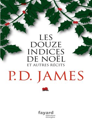 cover image of Les douze indices de Noël